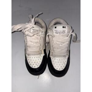 Amiri MA-1 shoes size 9 mens low top white black authentic